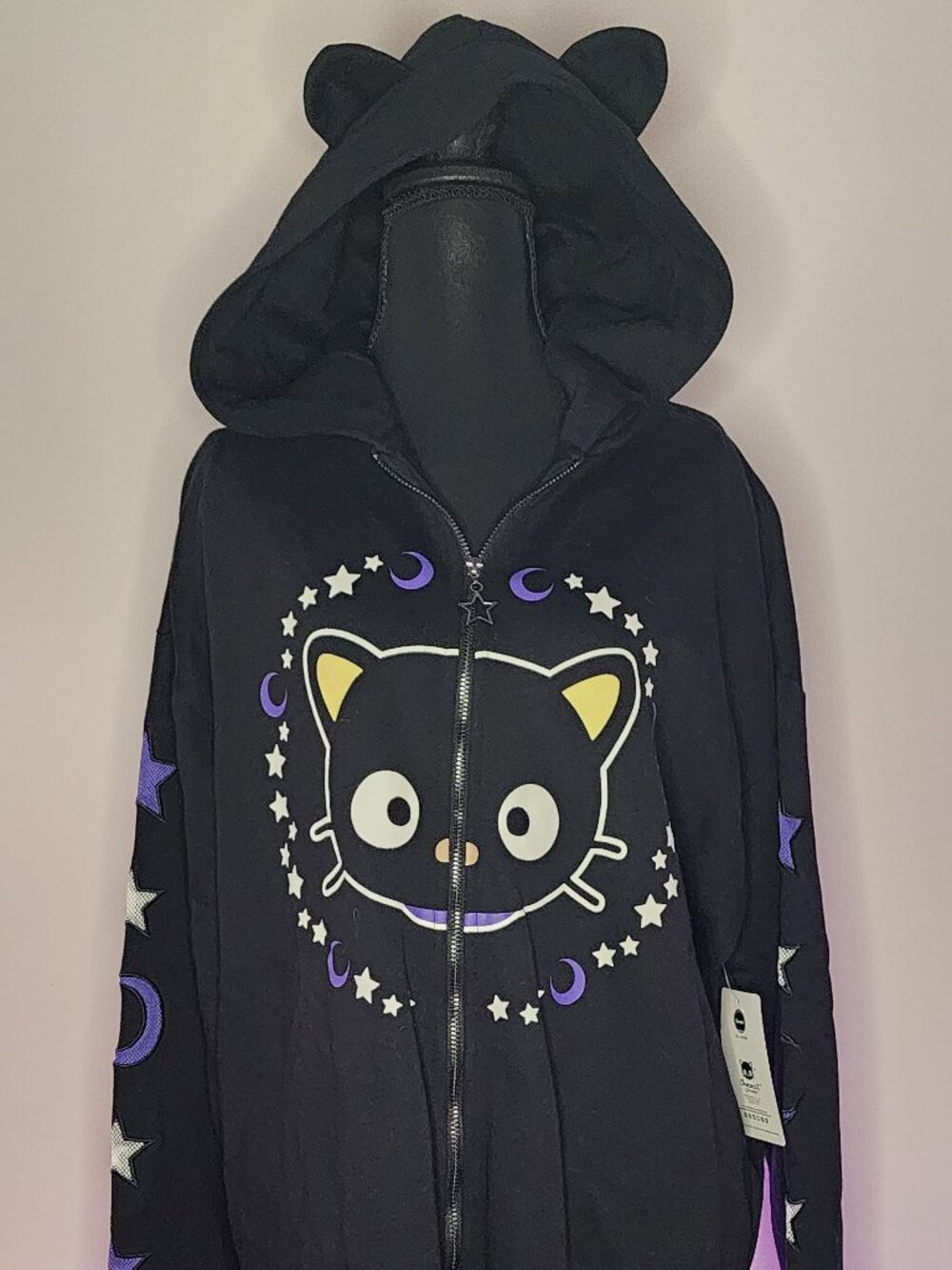 Chococat Celestial Cat Ears Girls Hoodie